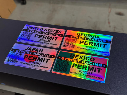 Street Racing Permit